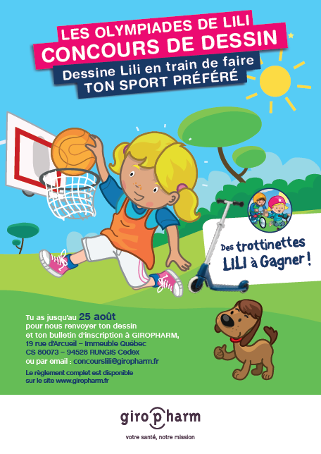 Concours Dessin les Olympiades de Lili